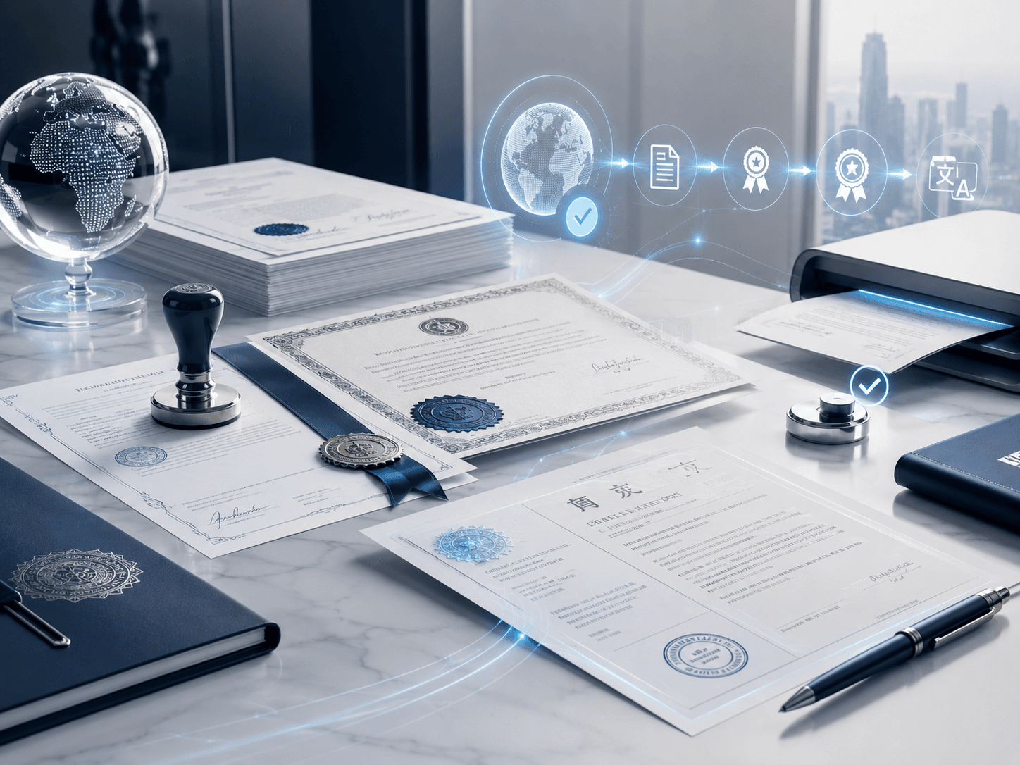 Document, Translation & Legalization Coordination Services